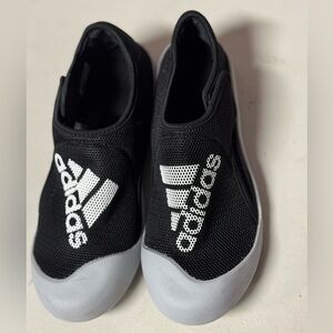 Adidas Kids Black Slip-On Shoes